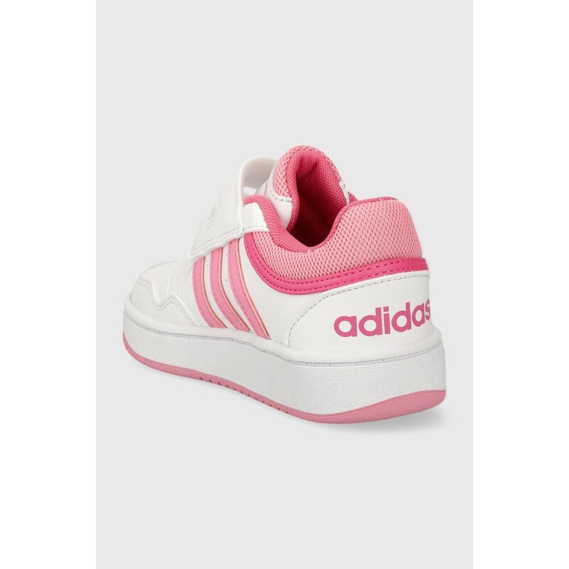 Detské tenisky adidas Originals HOOPS 3.0 CF I biela farba