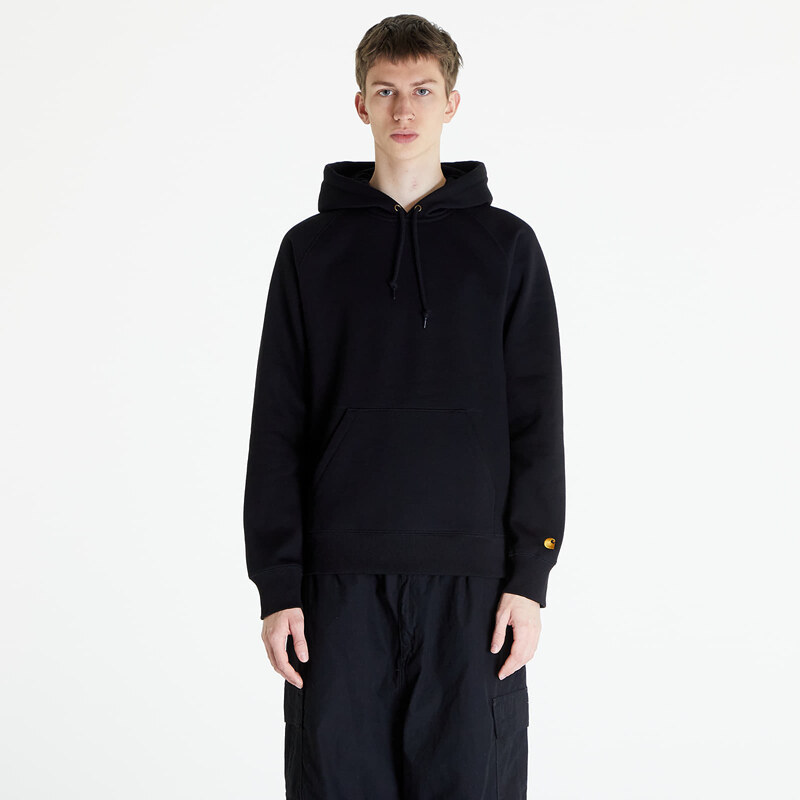 Mikina Carhartt WIP Hooded Chase Sweat UNISEX Black/ Gold S 48775686