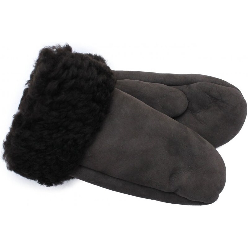 GP Gepard Dámske kožušinové palčiaky - sivé 48777619