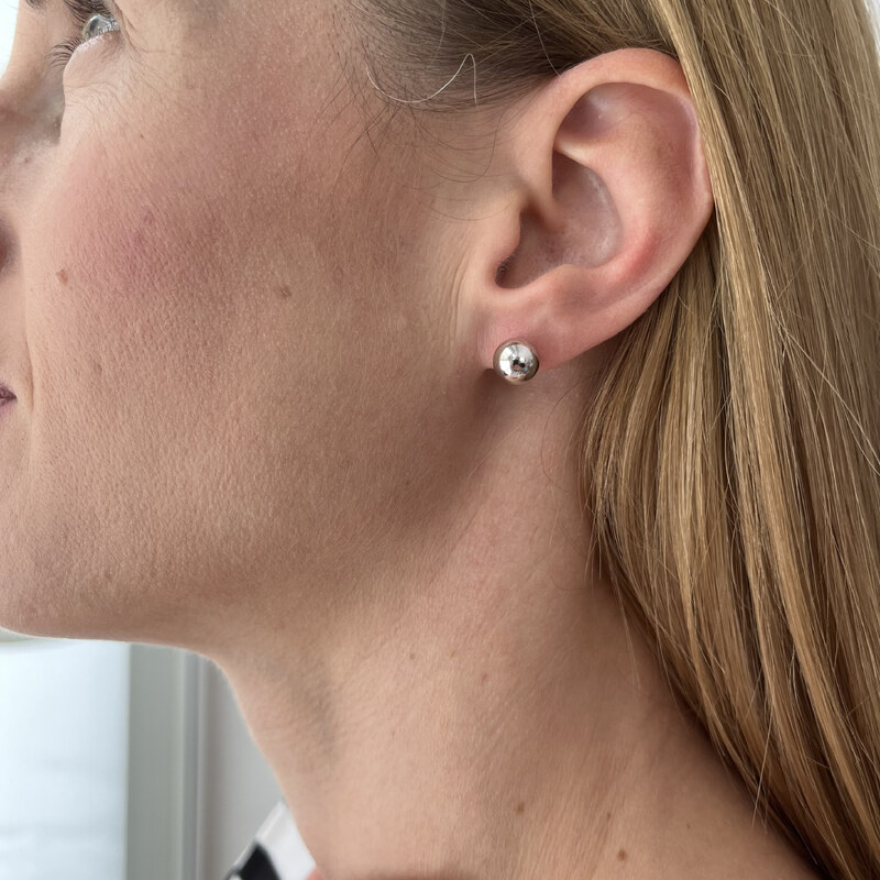 MAJYA Strieborné náušnice LIBA 8 mm 10521 64581588