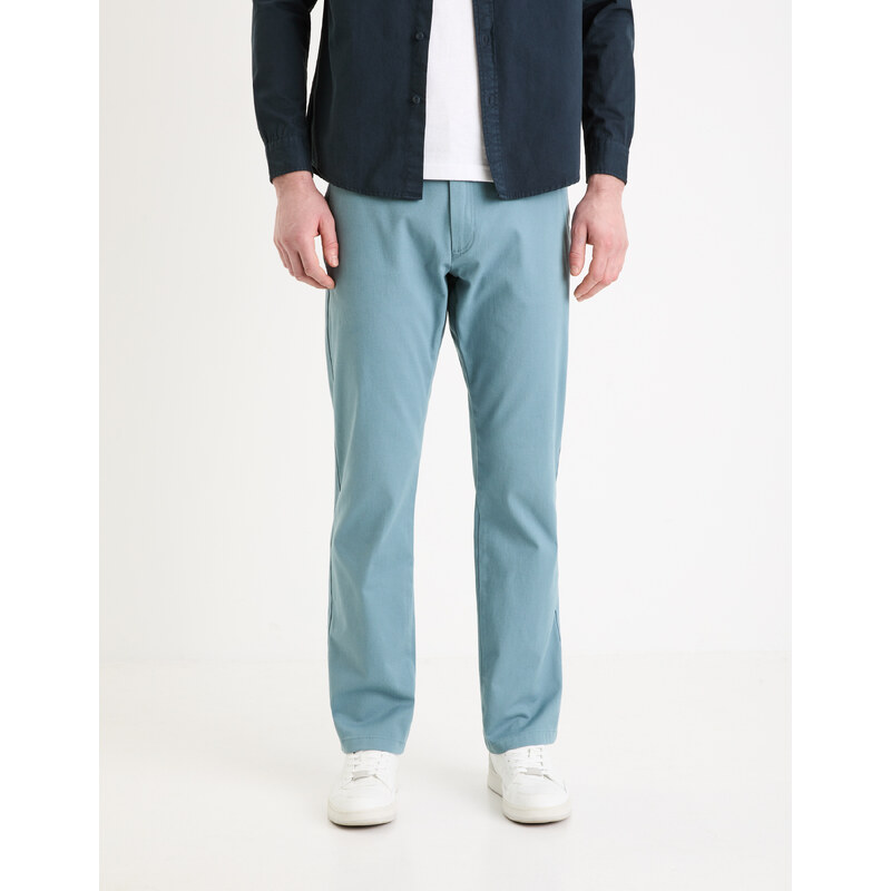 Svetlomodré pánske chino nohavice Celio Tohenri 66900476