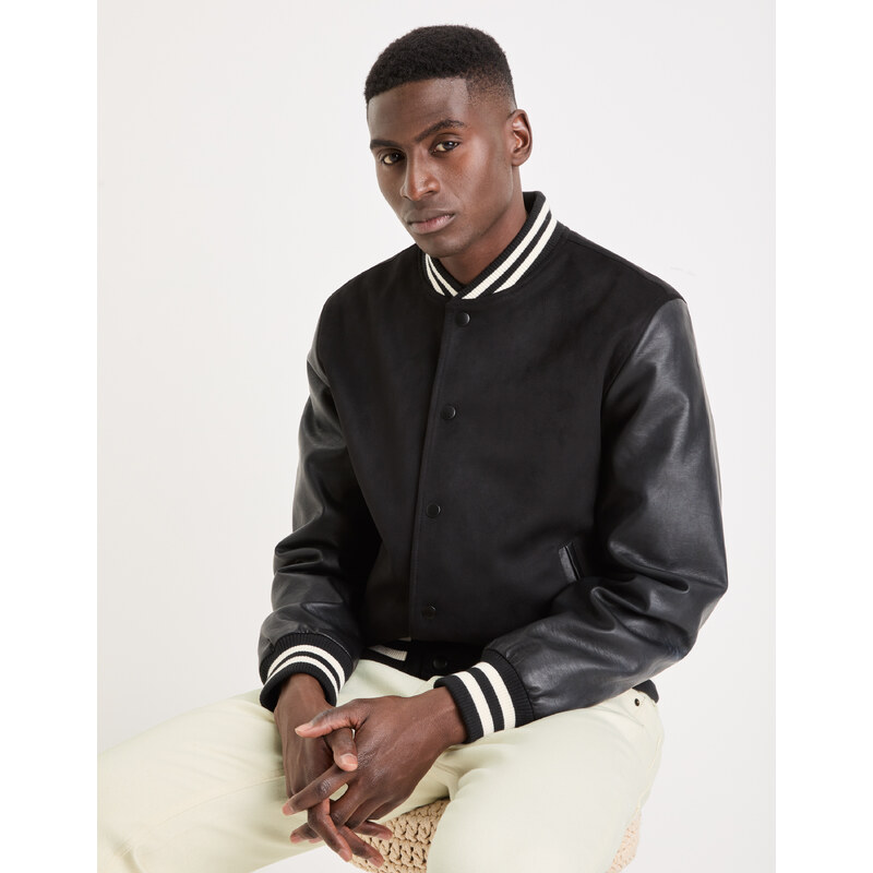 Čierny pánsky bomber Celio Guvarsisu 50598025