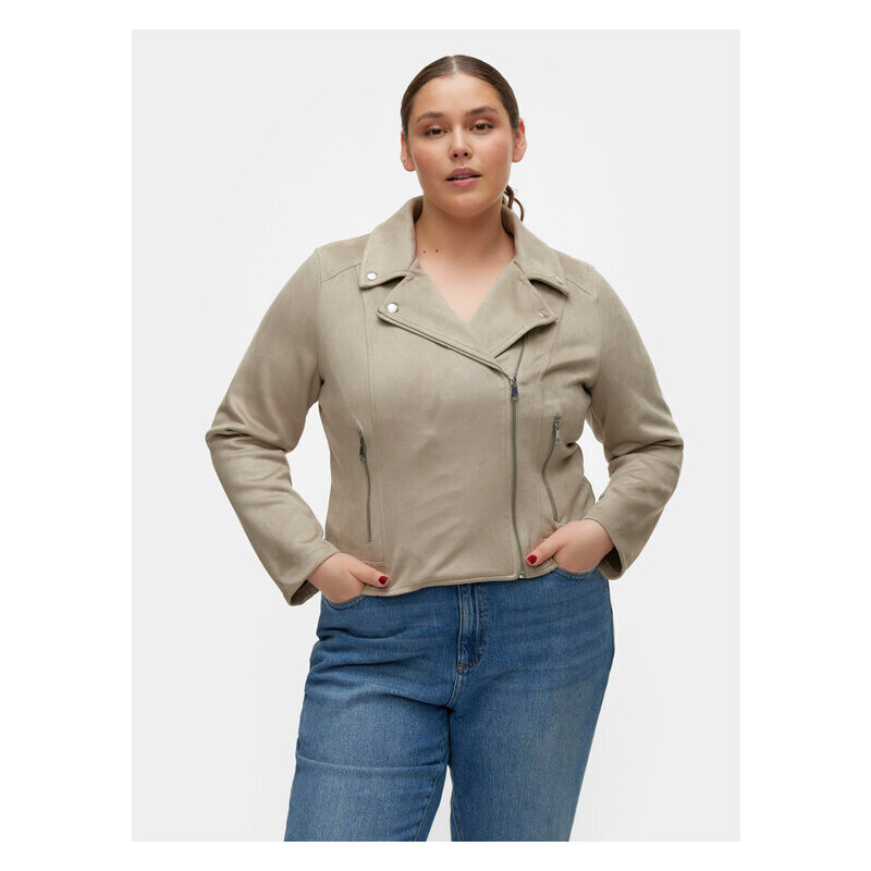 Bunda z imitácie kože Vero Moda Curve 48706457