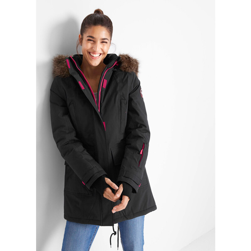 bonprix Funkčná outdoorová bunda parka, vatovaná, nepremokavá, farba 44732511