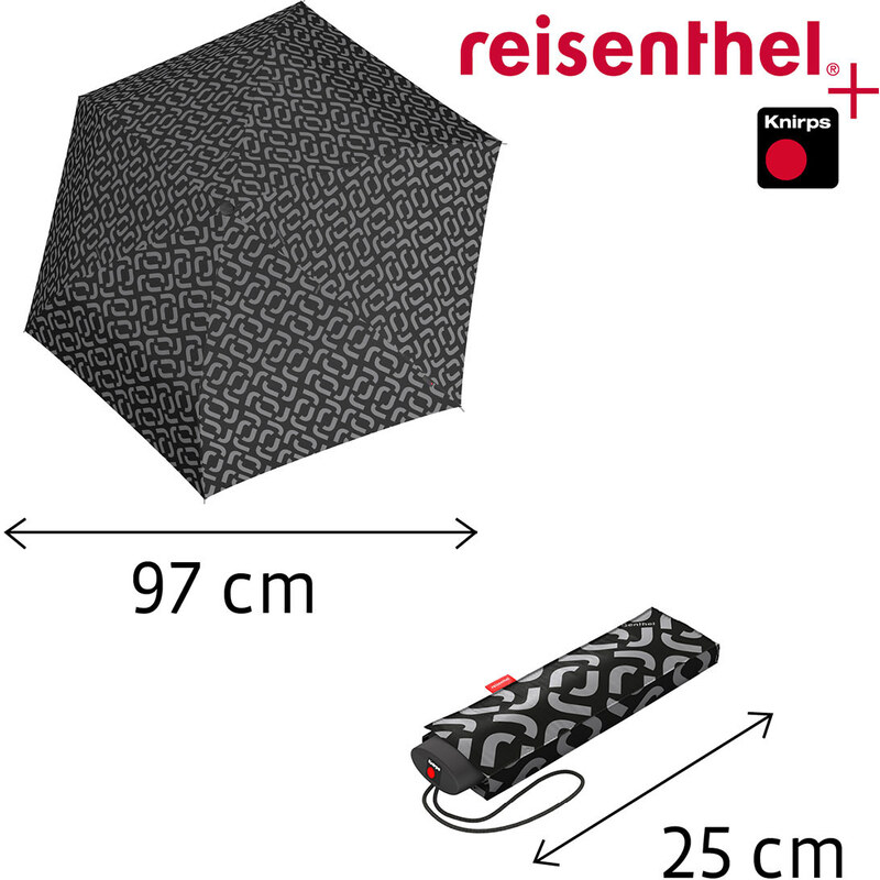 Reisenthel Pocket Mini Signature Navy - dámsky skladací mini dáždnik