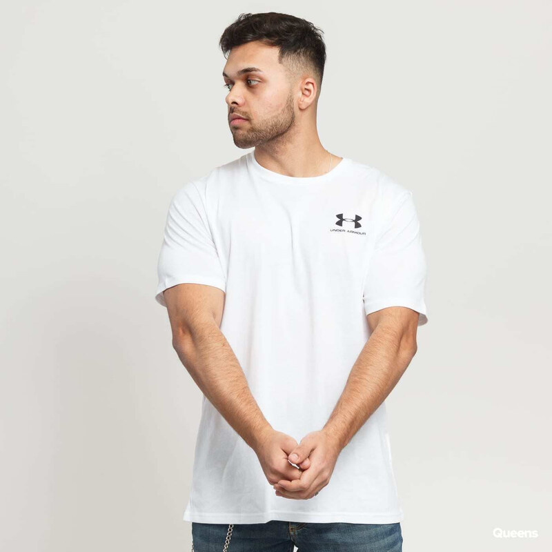 Tričko Under Armour Sportstyle Left Chest SS Tee White S 64529676