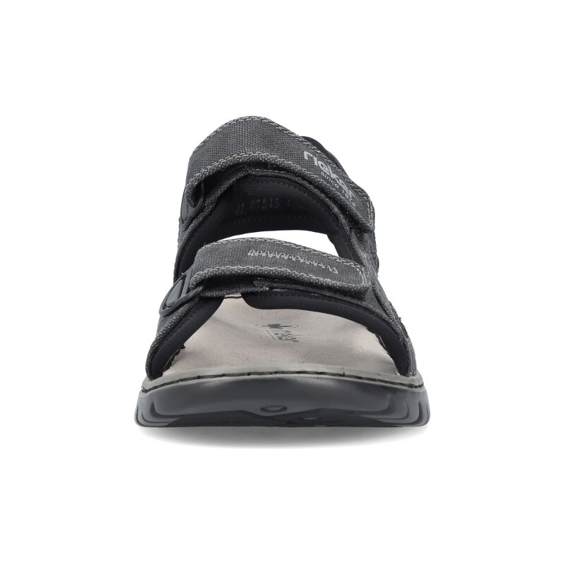 Pánske sandále RIEKER 26763-45 sivá S4