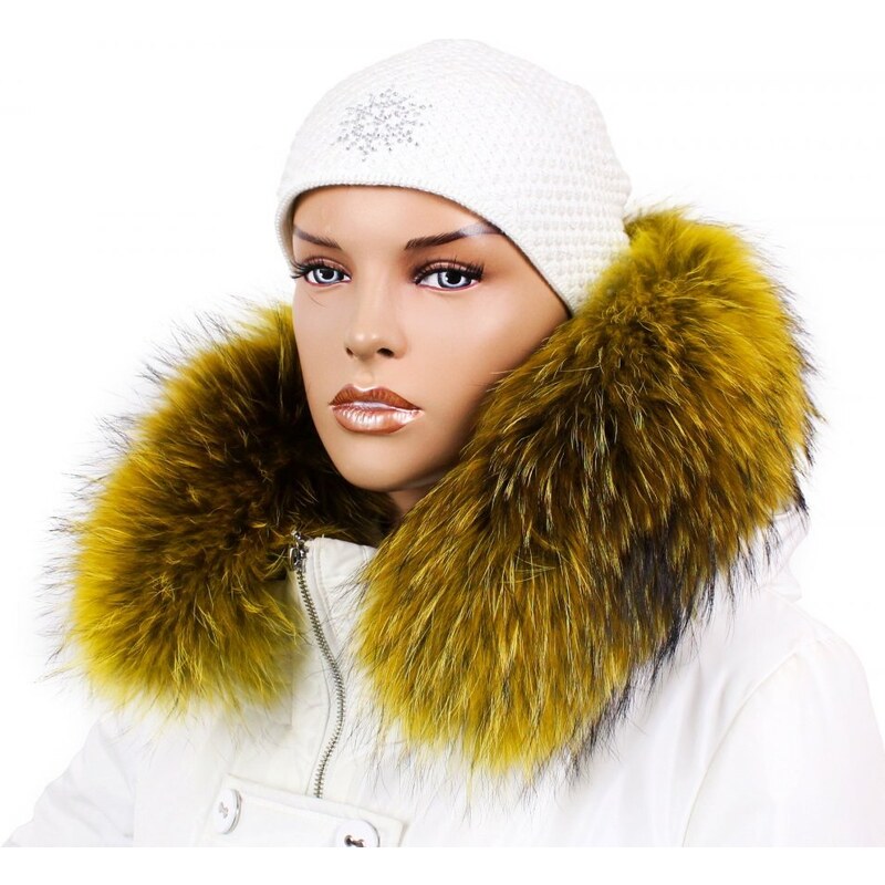 Sikora Kožušinový lem na kapucňu - golier medvedíkovec M 119 (65 cm) 7821587