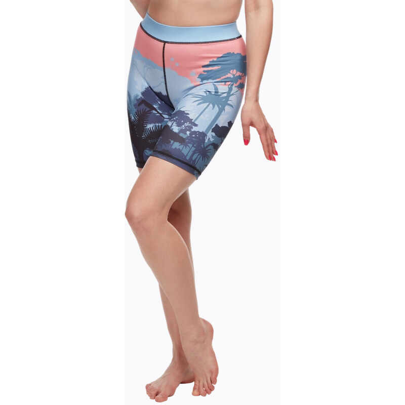 Veselé dámske krátke legíny Dedoles Večer v džungli (D-W-AW-BS-C-C 48800091