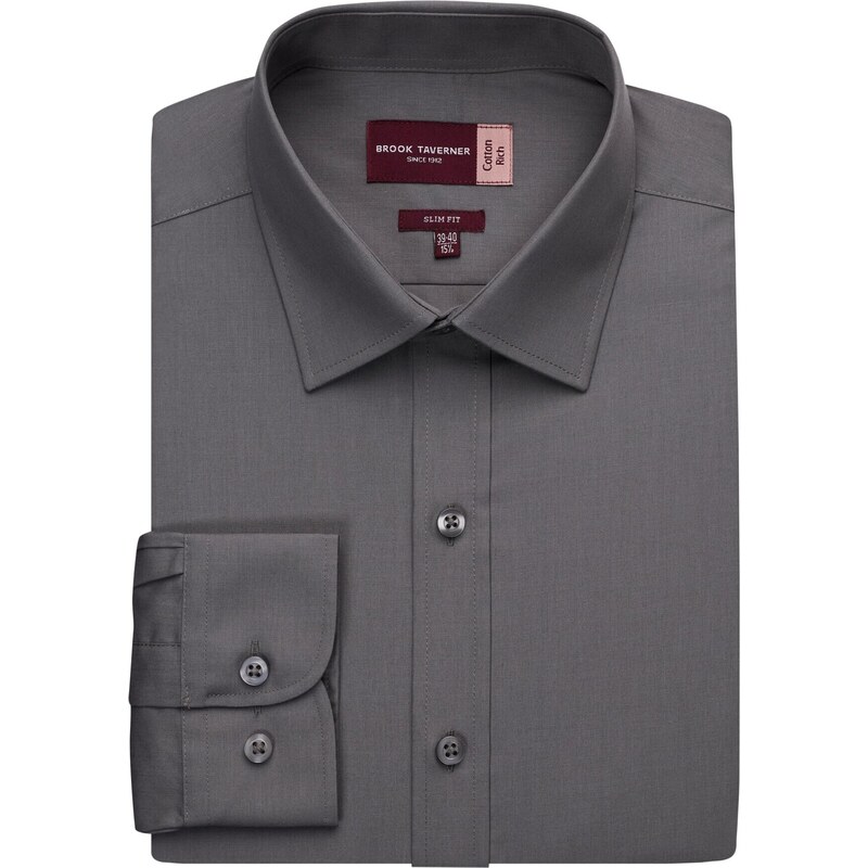 Pánska košeľa dlhý rukáv Alba Brook Taverner Slim fit Easy iron 62678607