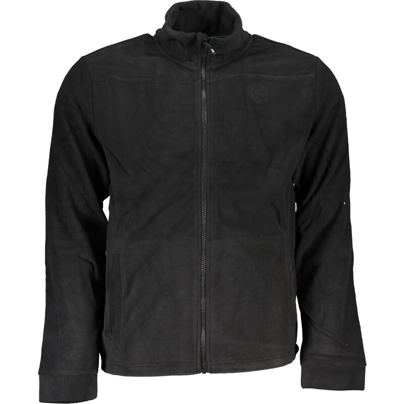 Športová Pánska Mikina so zipsom GIAN MARCO VENTURI Čierna 68242542