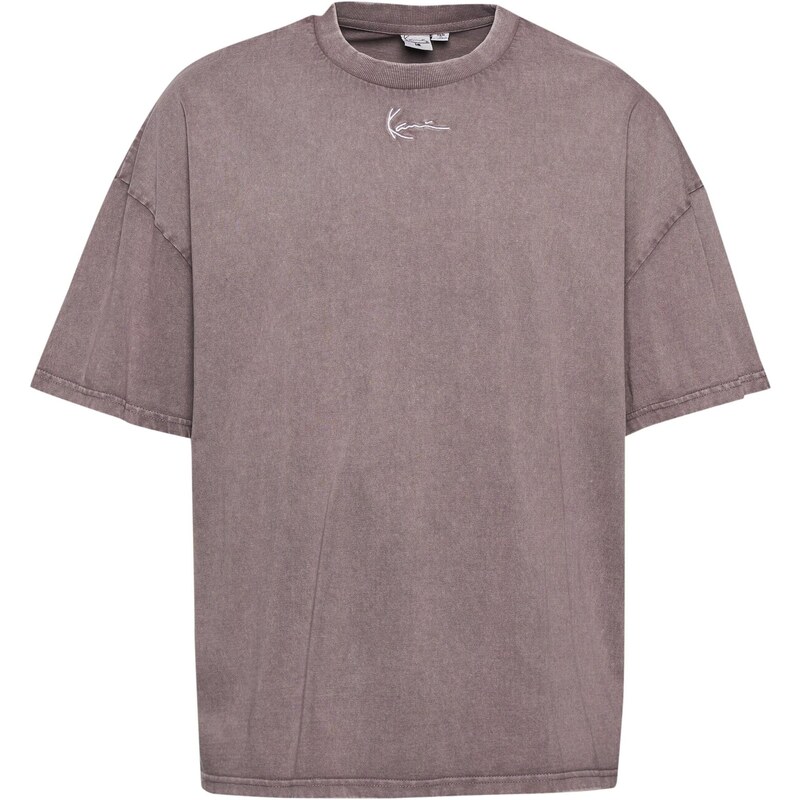 Karl Kani Tričko Signature levanduľová / biela 54271562