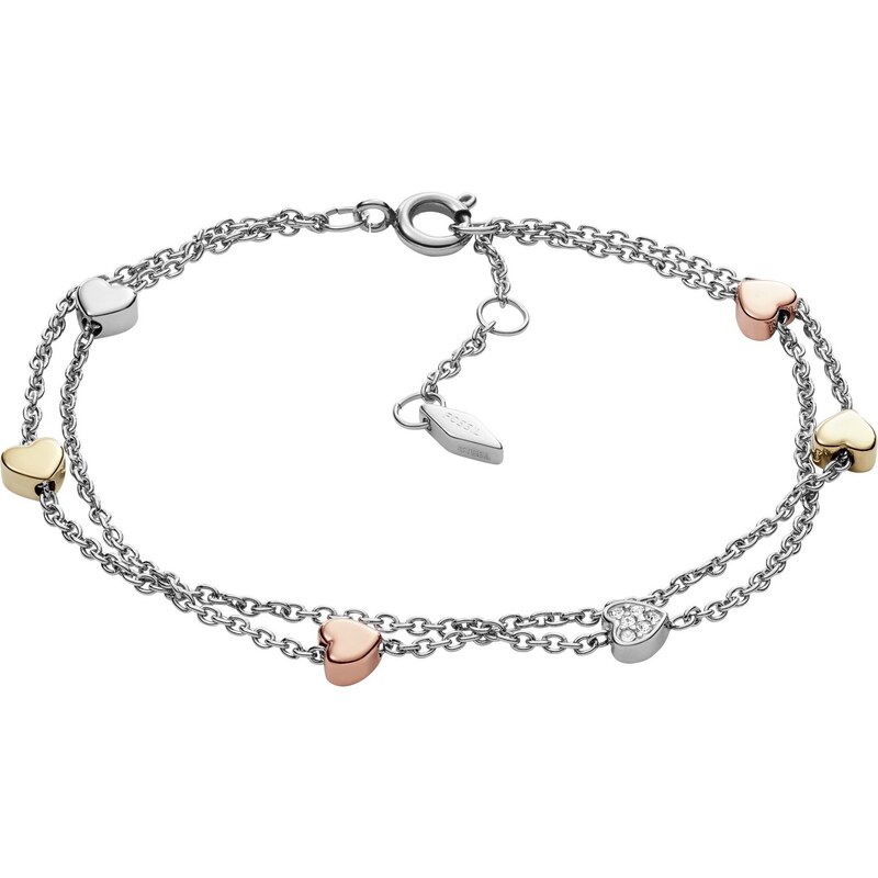 Dámsky oceľový náramok Fossil JF02854998 65593680