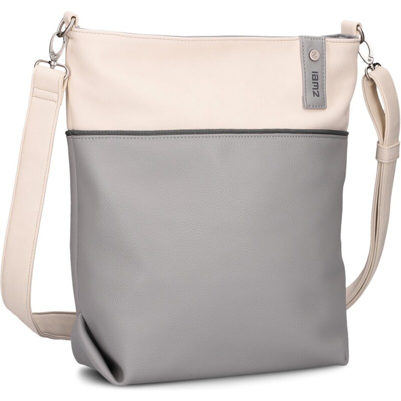 Kabelka crossbody se dvěma popruhy Zwei J12 FOG 48820333