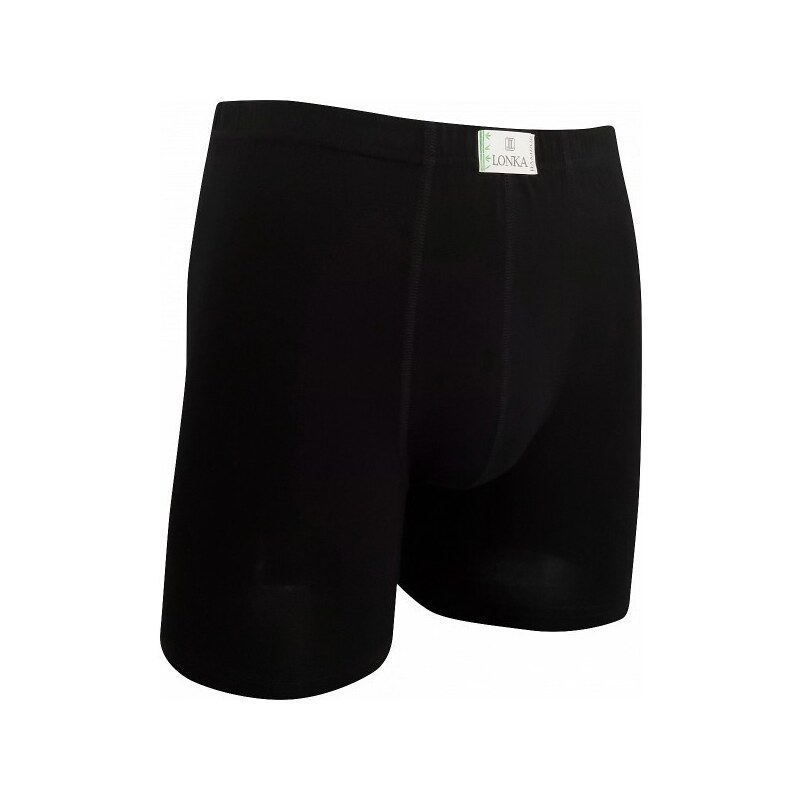 NESTOR predĺžené bambusové antibakteriálne boxerky Lonka Čierna M 1 48820849