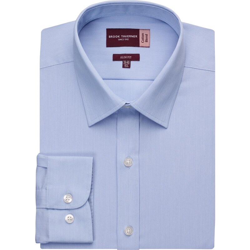 Pánska strečová košeľa Pisa dlhý rukáv Brook Taverner Easy Care Slim 62678613