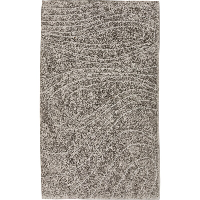 bonprix Kúpeľňová predložka s moderným dizajnom, farba šedá, rozm. predložka do kúpeľne 60/100 cm