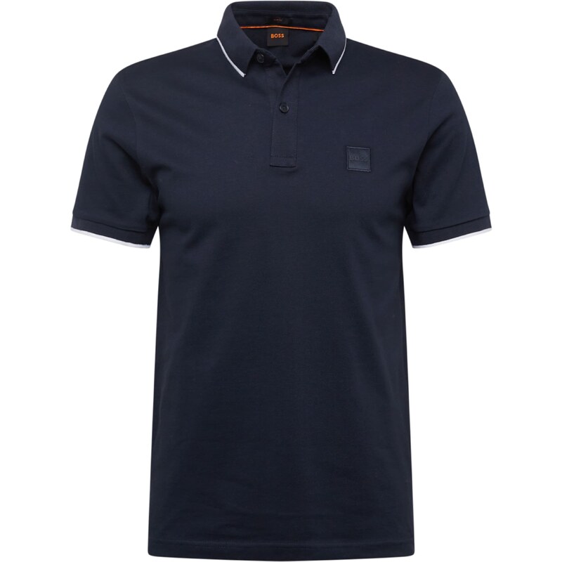 BOSS Tričko Passertip námornícka modrá / biela 48825111