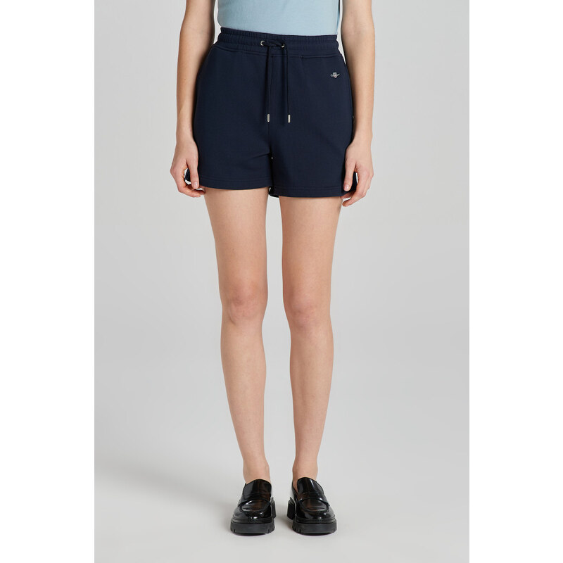 TEPLÁKOVÉ ŠORTKY GANT REL SHIELD SHORTS EVENING BLUE 48836980