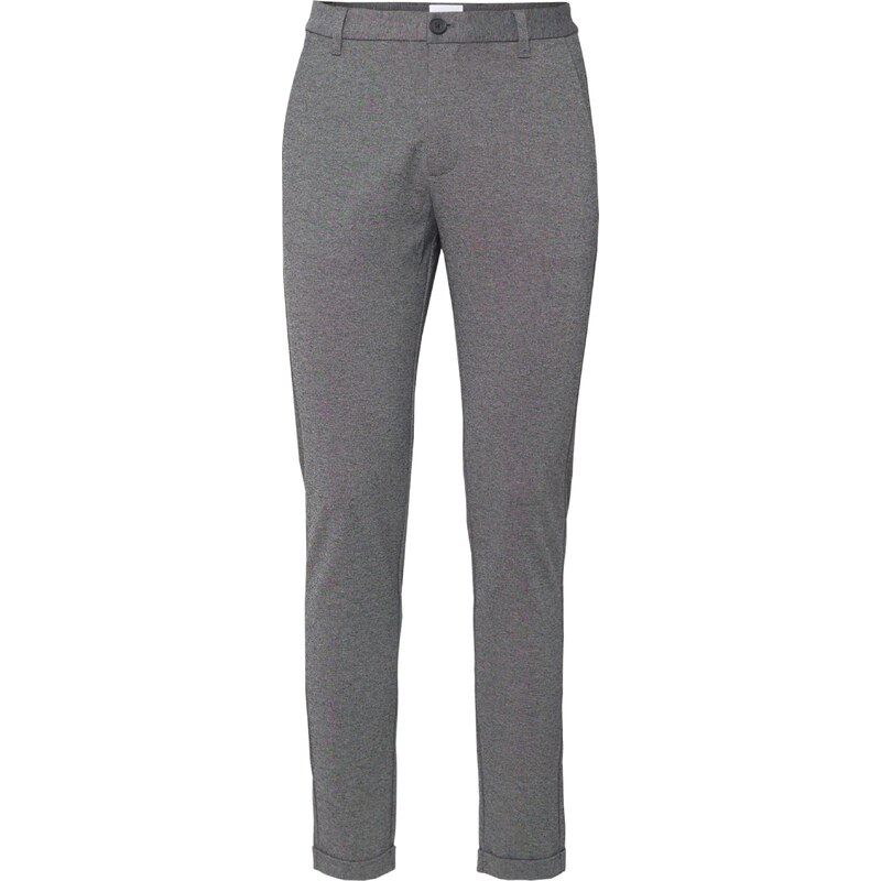 Lindbergh Chino nohavice Superflex grafitová 50162377