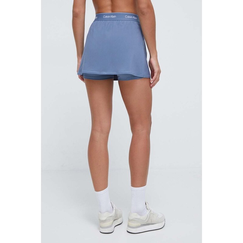 Športová sukňa Calvin Klein Performance mini, rovný strih