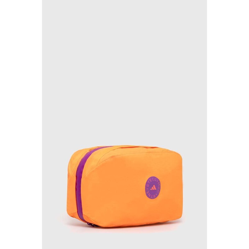 Kozmetická taška adidas by Stella McCartney 2-pak oranžová farba, IS2457