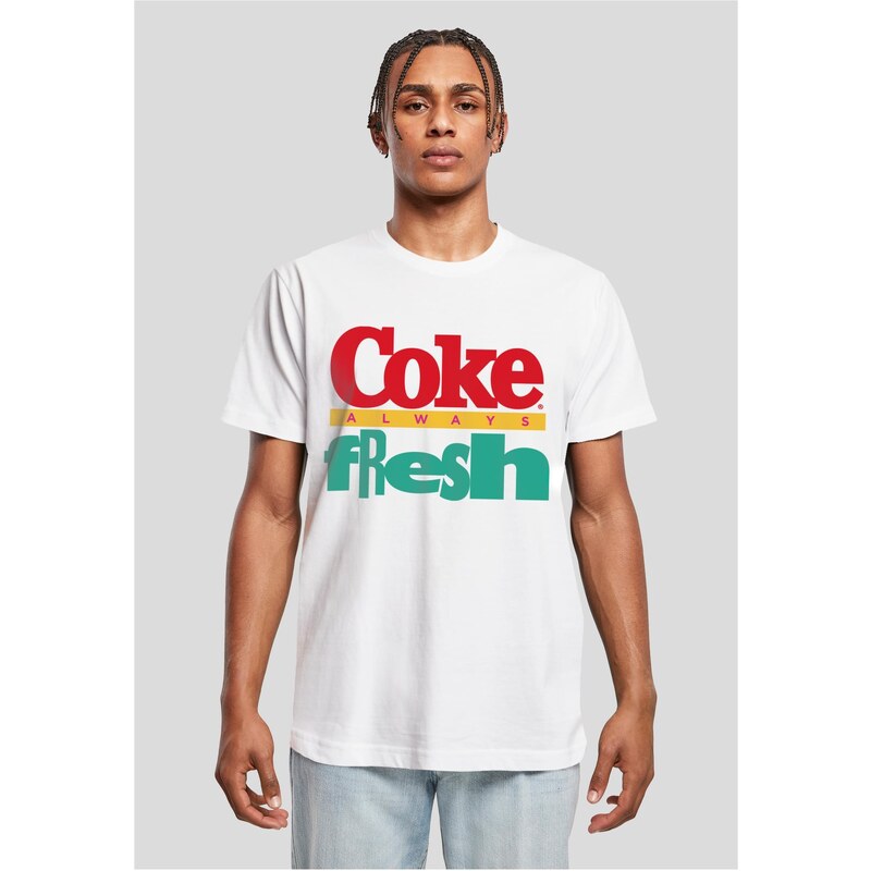 Merchcode Mens T-shirt Coke white 54177871