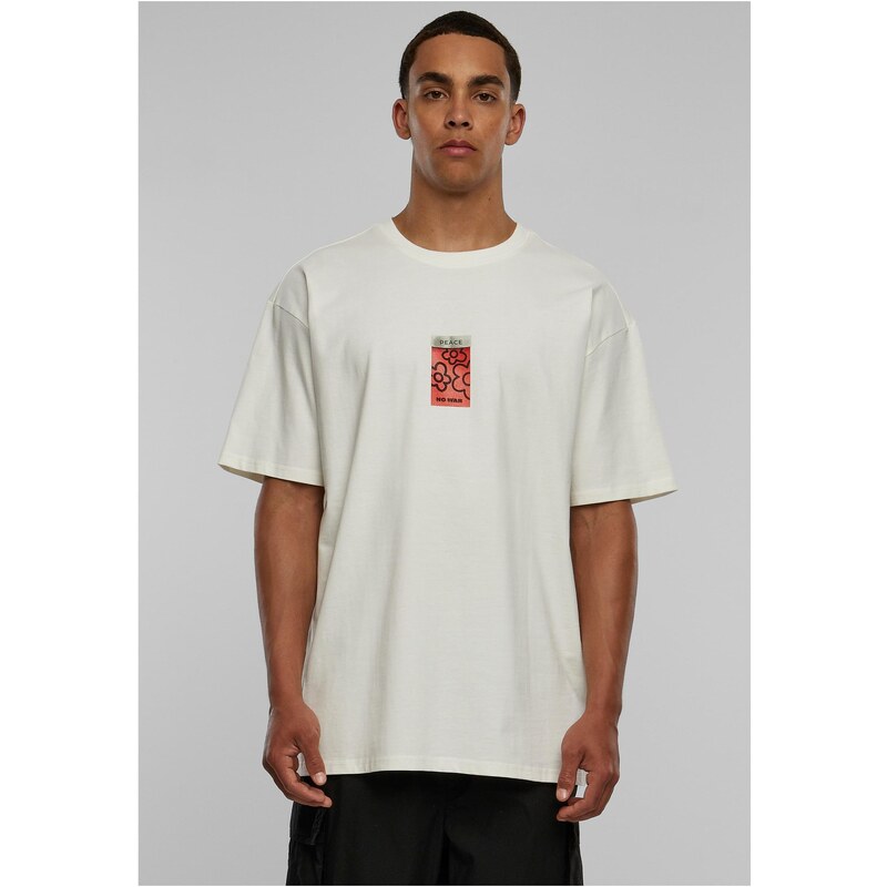 Mister Tee Puffer Peace Huge Tee whitesand 57100132