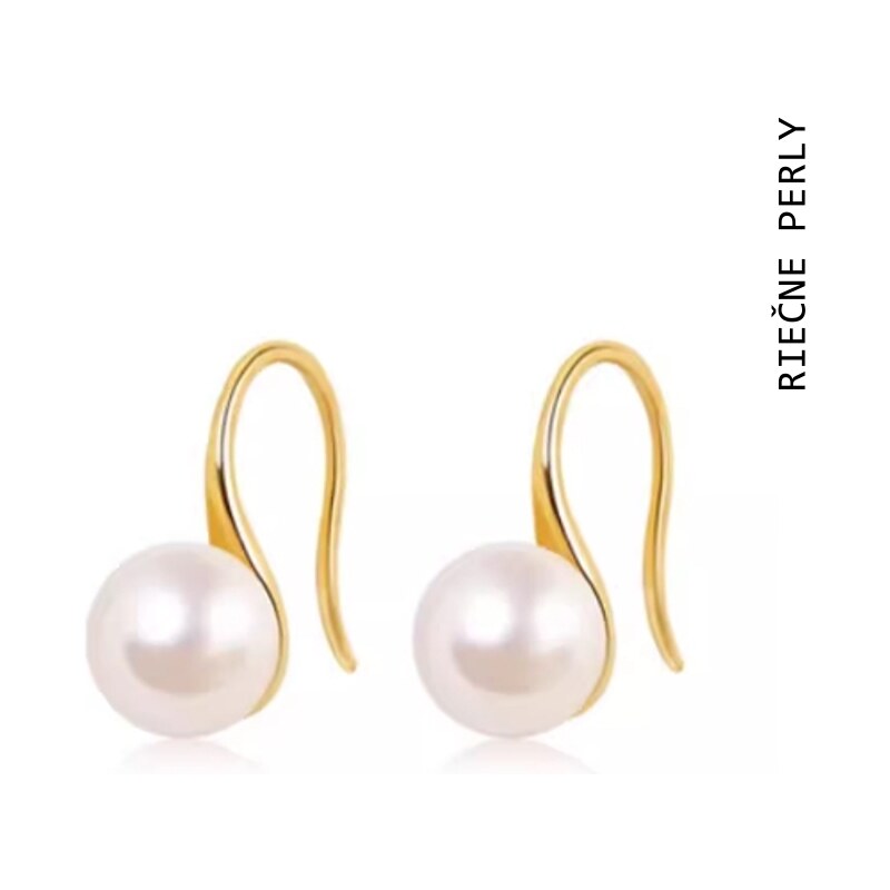 Taboo náušnice Atlantis, prírodné, riečne, biele perly tba111 48873777