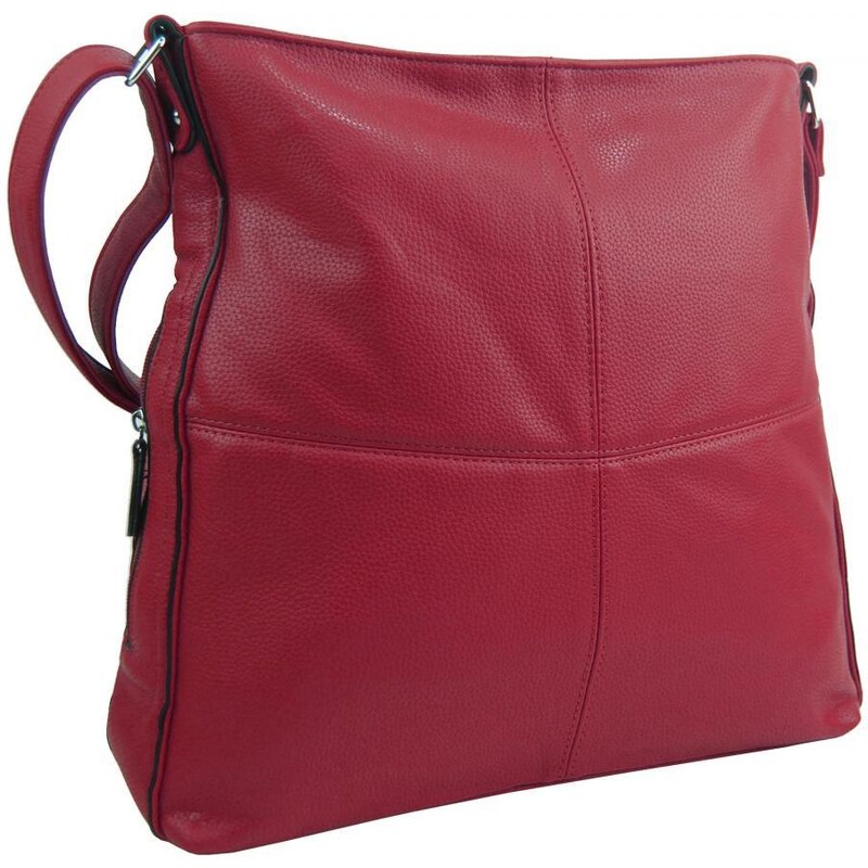 MARIA MARNI Praktická veľká dámska crossbody kabelka 47-MH červená 48882600