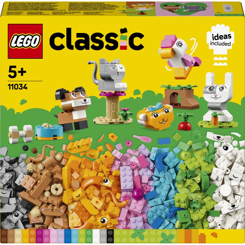 LEGO Classic 11034 Tvořiví mazlíčci
