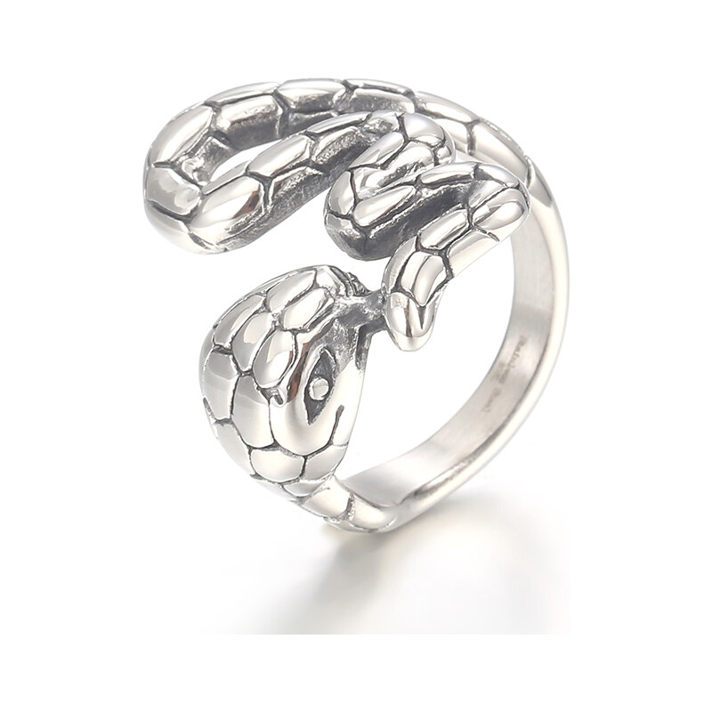 Royal Fashion pánsky prsteň Had KR106347-KJX 54217190