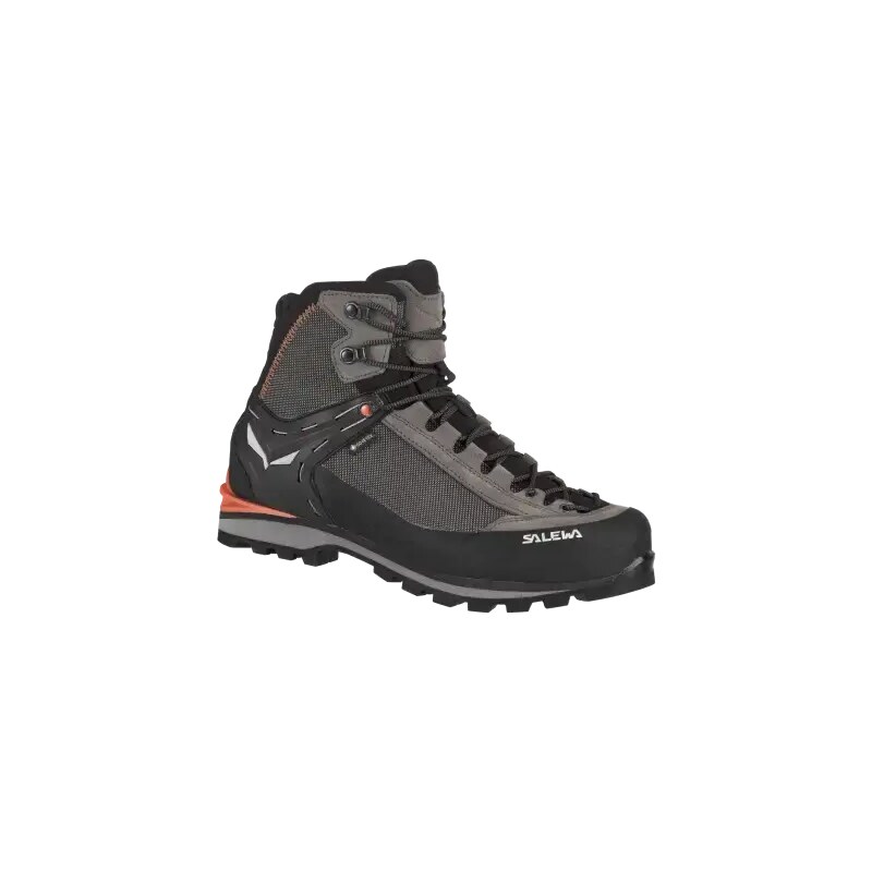 E-shop Salewa Crow GTX pánske trekové topánky Wallnut/Fluo Orange EU 42