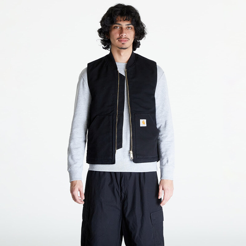 Vesta Carhartt WIP Classic Vest UNISEX Black Rinsed XS 54988405