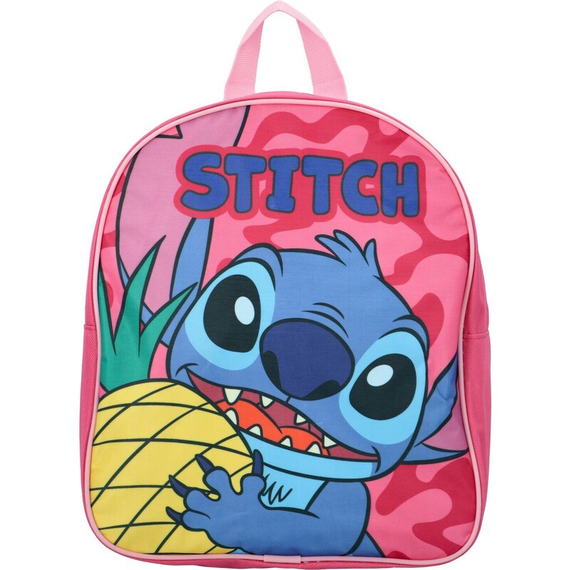 Setino Detský veselý batôžtek s motívom, Stitch ružový 64832126