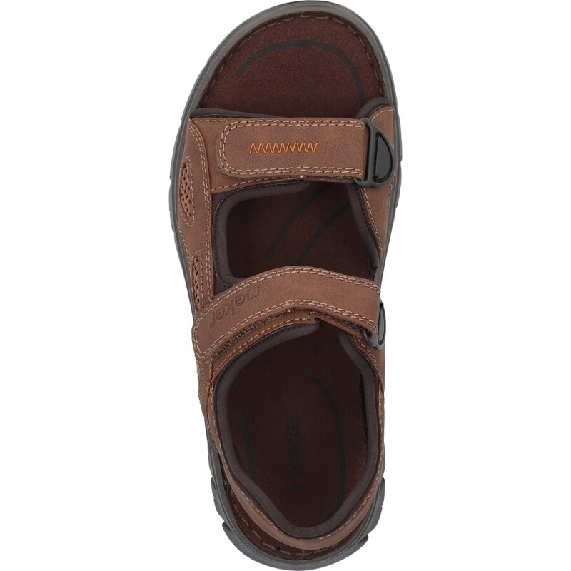 Pánske sandále RIEKER 26761-27 hnedá S4