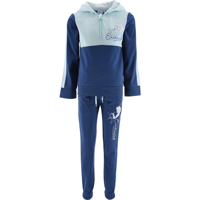 BASIC Tmavomodrá dievčenská tepláková súprava Frozen 48918172