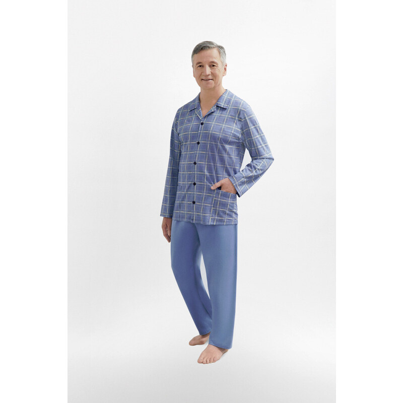 MARTEL Pánske rozopínané pyžamo 403 ANTONI 49732182