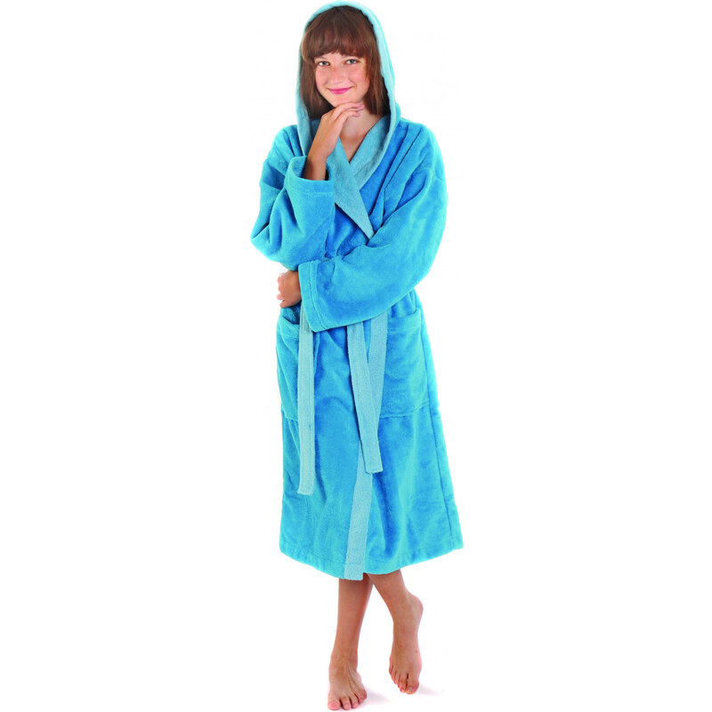 Detský župan Tampa duo 9159 6330 tyrkys - Vestis 39353335