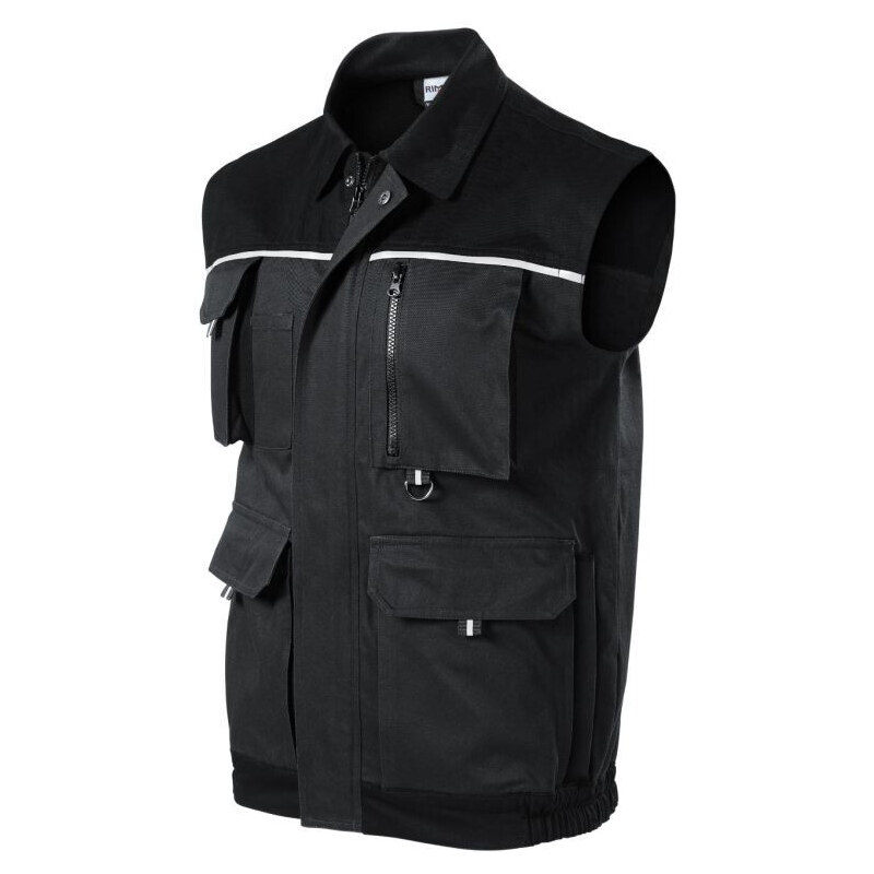 Rimeck Woody M pánska vesta MLI-W5294 ebony grey 49794158