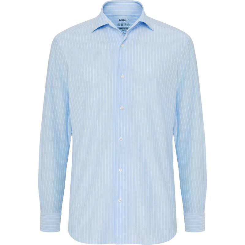 Boggi Milano Košeľa svetlomodrá / biela 54285084