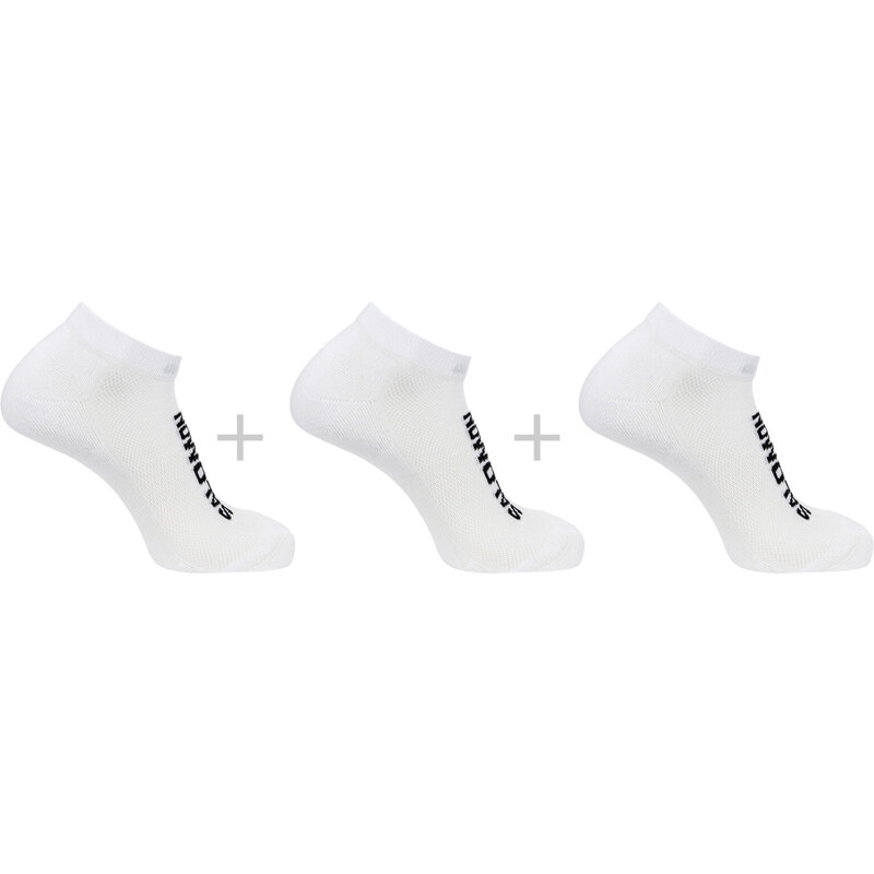 Salomon EVERYDAY LOW 3-PACK WHITE / WHITE / WHITE 48929342