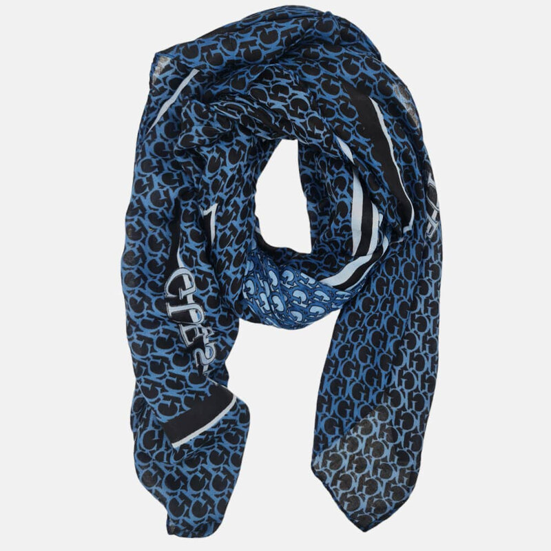 Modrý šátek Guess 55695 48932159