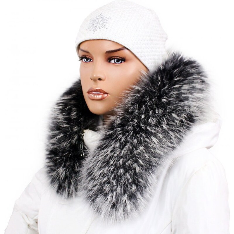 Sikora Kožušinový lem na kapucňu - golier medvedíkovec M 36/63 (75 cm) 67155748