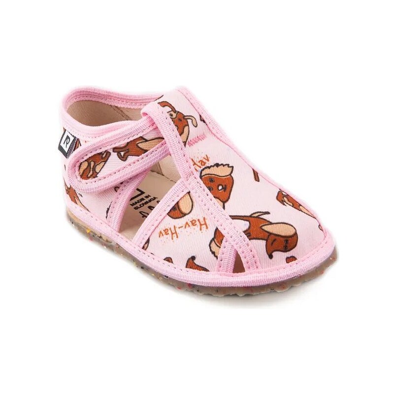 Papučky RAK Ružový psík 46771461