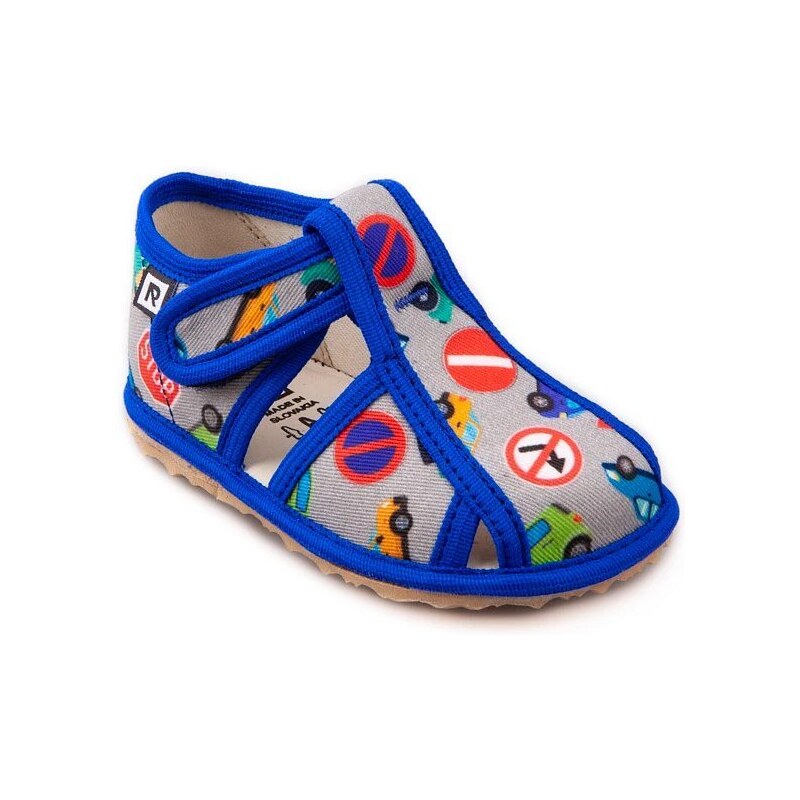 Papučky RAK bager ŠEDOMODRÝ 46770988