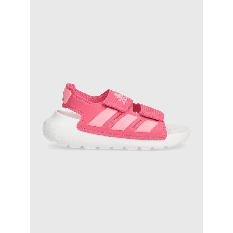 Detské sandále adidas ALTASWIM 2.0 C ružová farba