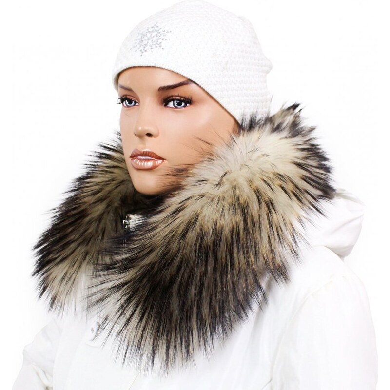 Sikora Kožušinový lem na kapucňu - golier medvedíkovec M 155/21 (65 cm 48954483