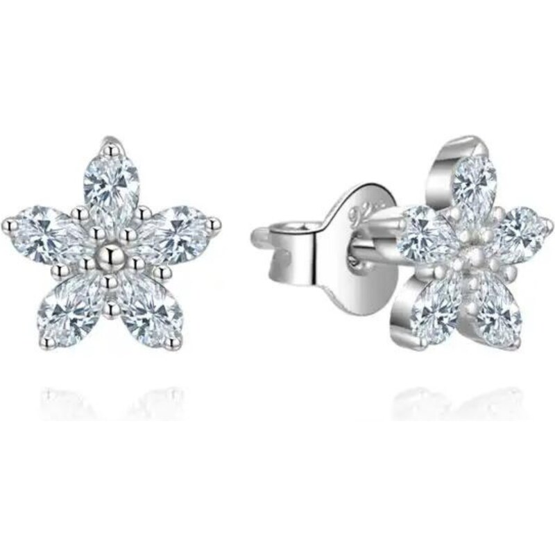 Olivie Strieborné náušnice KVIETOK 8333 48961349