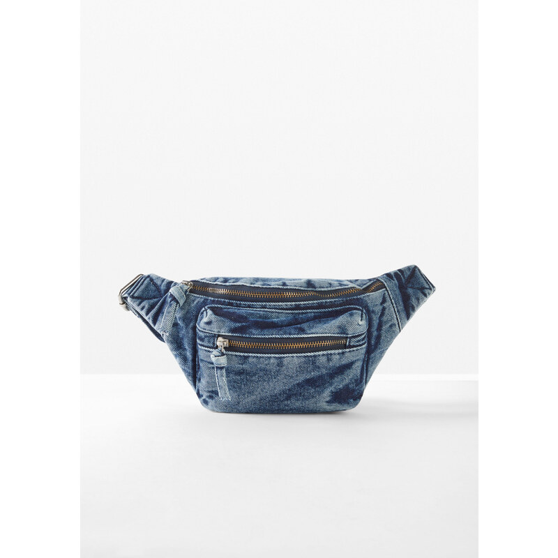 bonprix Ľadvinka z denimu, farba modrá 48959019